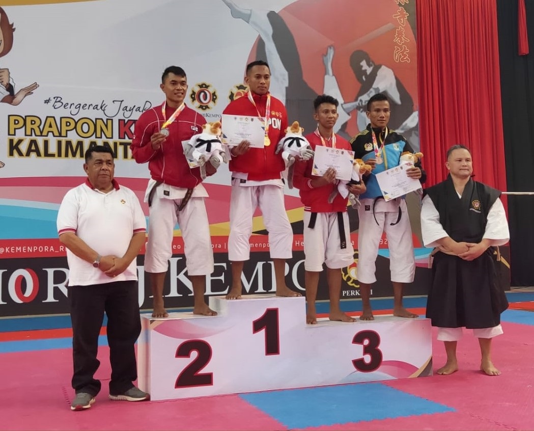 Juara Umum di Kejurnas PraPON, Kempo NTT Loloskan 25 Kenshi ke Papua